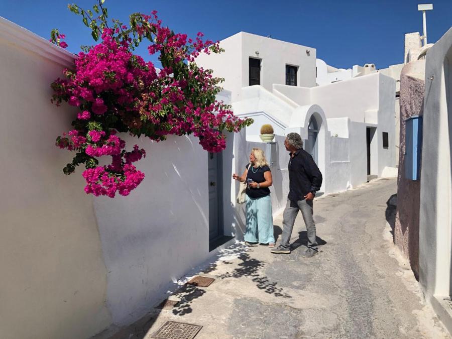 Angels Villa Santorini Megalochori  Exteriör bild