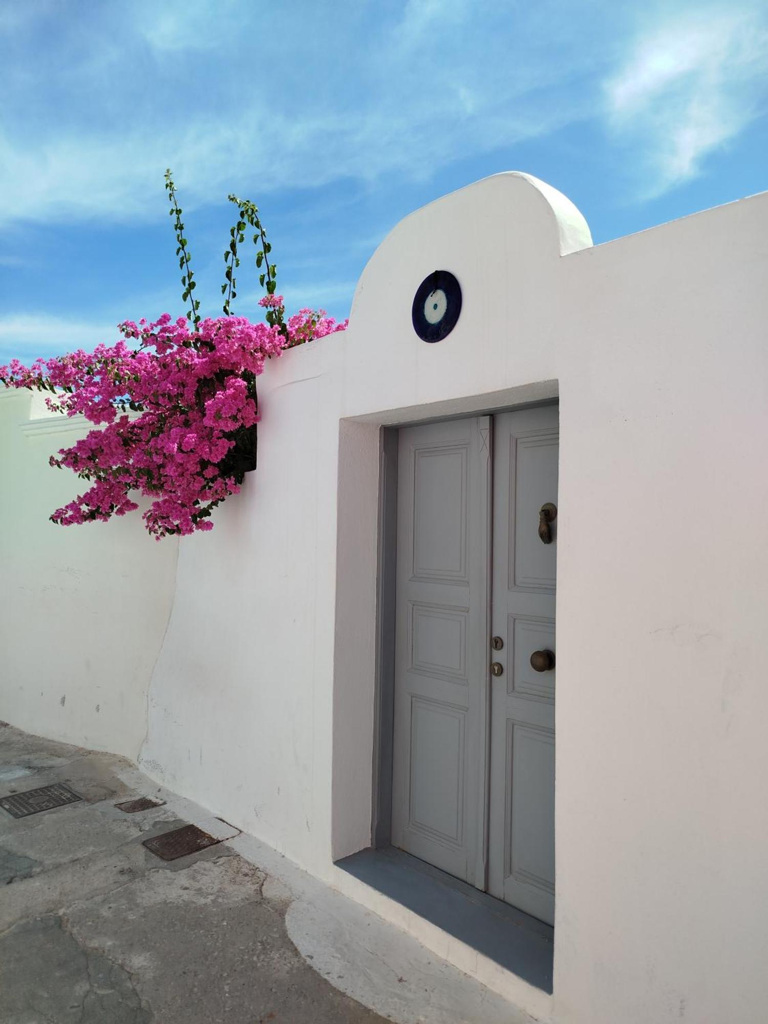 Angels Villa Santorini Megalochori  Exteriör bild